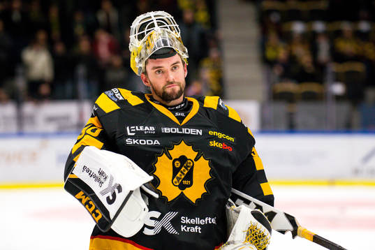 Skellefteås målvakt Gustaf Lindvall