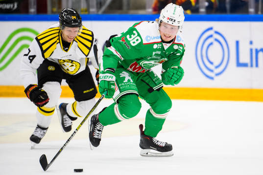 Rögles Erik Andersson och Brynäs Nicklas Danielsson