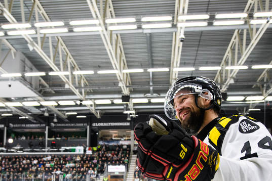 Brynäs Johan Alcén jublar