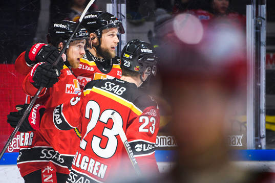 Luleås Johan Forsberg, Johan Harju och Jesper Sellgren