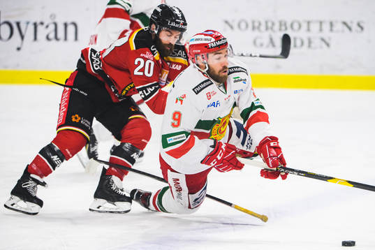 Luleås Jack Connolly och Moras Andrew Rowe