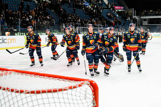 Djurgårdens spelare jublar