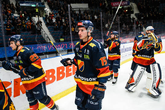 Djurgårdens Jakob Lilja  jublar