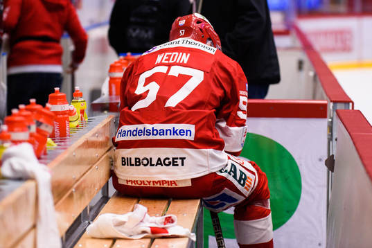 Timrås Anton Wedin deppar