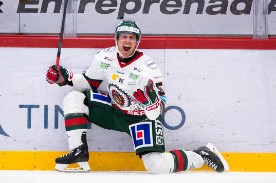 Frölundas Chay Genoway jublar