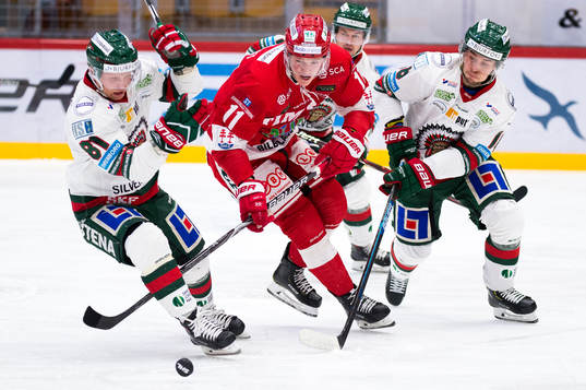 Frölundas Ryan Lasch, Timrås Henrik Törnqvist och