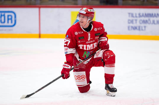 Timrås Johannes Kinnvall deppar