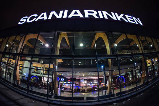 Exteriör vy av scaniarinken