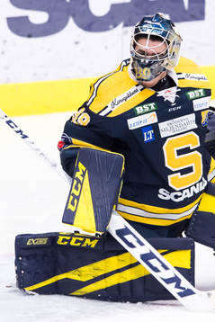 Södertäljes målvakt George Sörensen