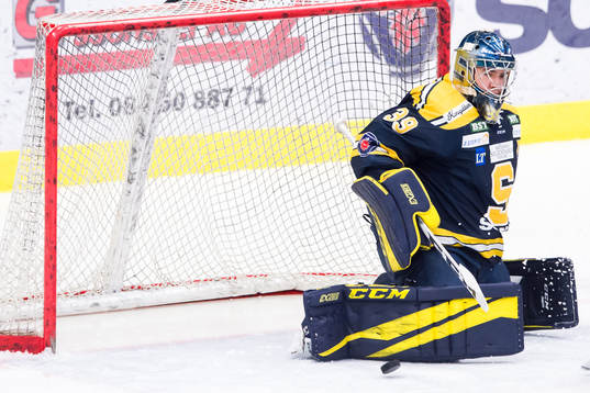 Södertäljes målvakt George Sörensen