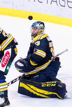 Södertäljes målvakt George Sörensen
