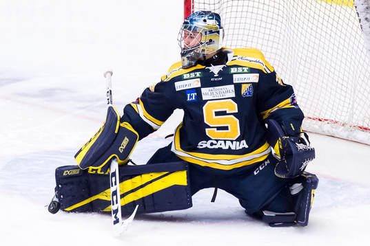 Södertäljes målvakt George Sörensen