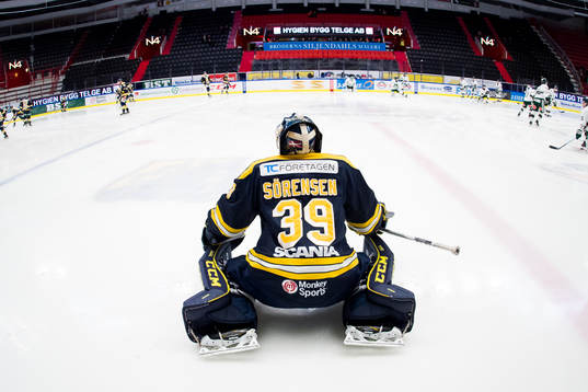 Södertäljes målvakt George Sörensen