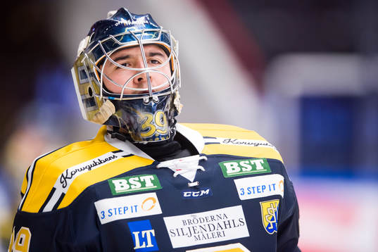 Södertäljes målvakt George Sörensen