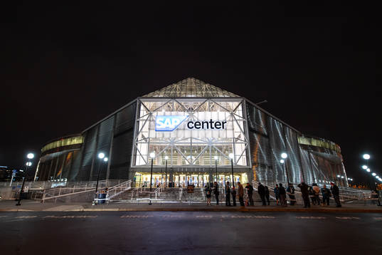 Exterior view of SAP Center