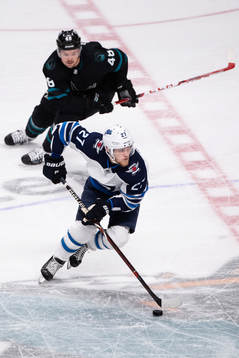 Nikolaj Ehlers of Winnipeg Jets