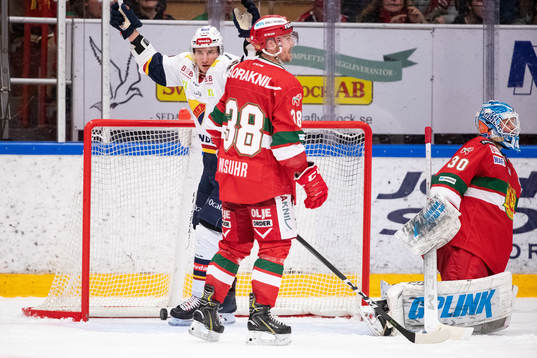 Djurgårdens Jakob Lilja jublar