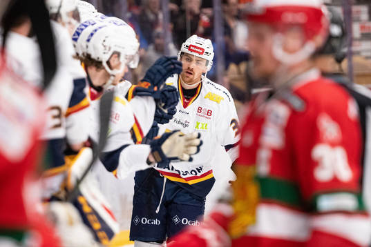 Djurgårdens Daniel Brodin jublar