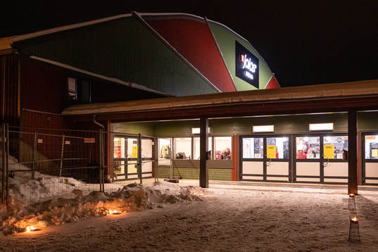Jalas Arena innan ishockeymatchen i SHL mellan Mora och