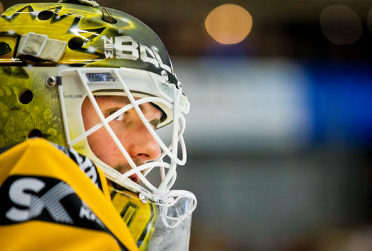 Skellefteås målvakt Gustaf Lindvall