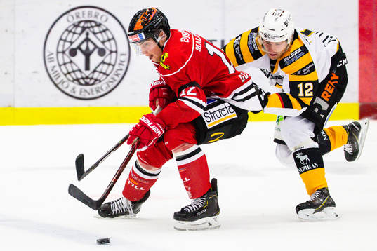Örebros Glenn Gustafsson och Skellefteås Adam Pettersson