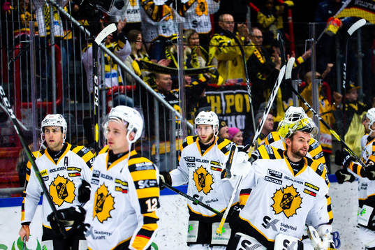 Skellefteås spelare jublar