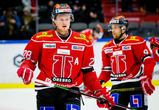 Örebros Linus Arnesson deppar