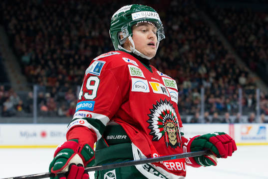Frölundas Rhett Rakhshani