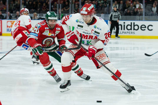 Frölundas Joel Lundqvist och Timrås David Printz