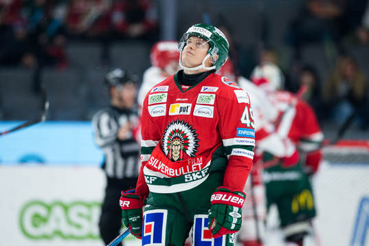 Frölundas Rhett Rakhshani deppar