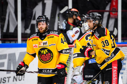 Luleås Mattias Guter och Pontus Själin deppar