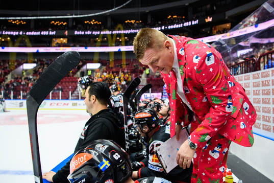 Malmö Redhawks assisterande tränare Jesper Mattsson i