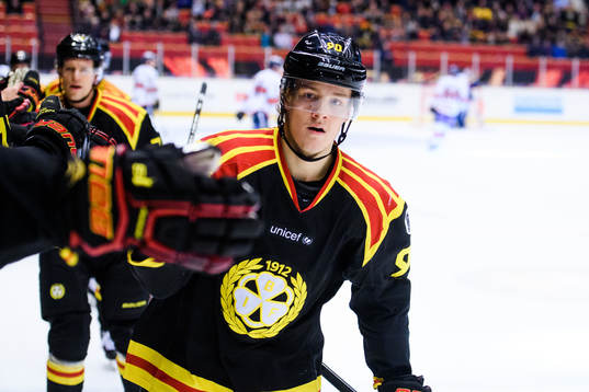 Brynäs Jesper Boqvist jublar