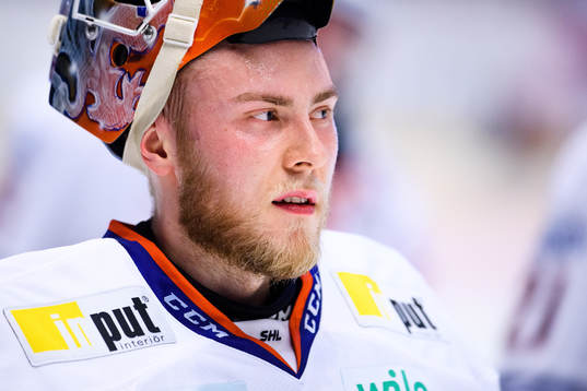 Växjös målvakt Viktor Andrén