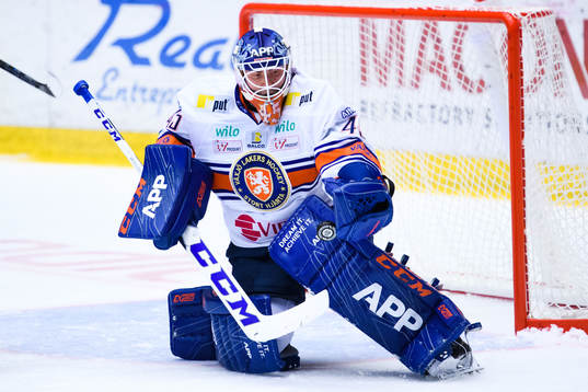 Växjös målvakt Viktor Andrén