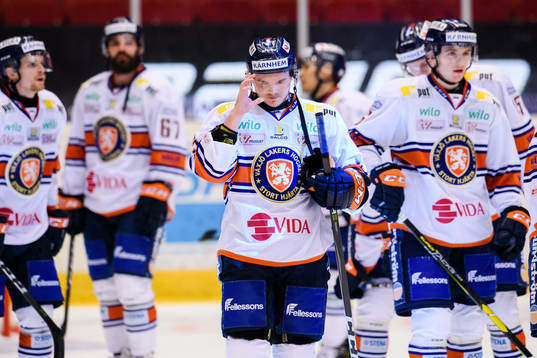 Växjös Julius Junttila deppar