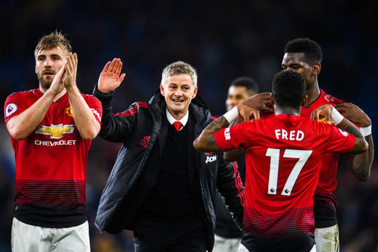Ole Gunnar Solskjær, manager of Manchester United,