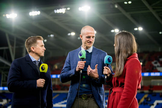 Kasper Wikestad, Brede Hangeland and Ingrid Halstensen of