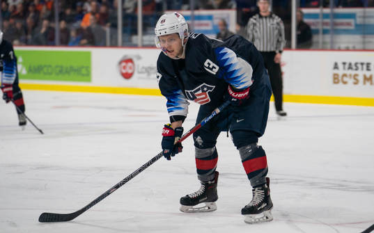 Cole Coskey #13 of the United States