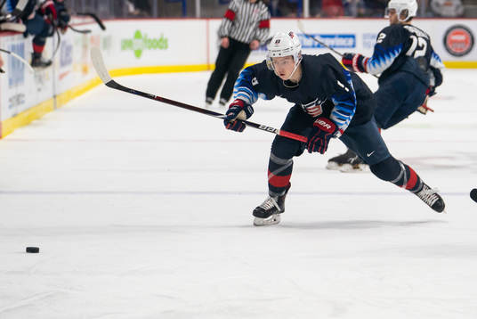 Tyler Madden #9 of the United States