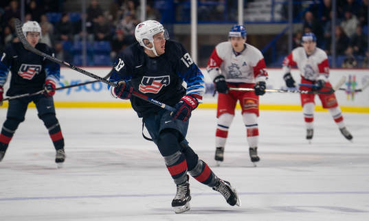 Cole Coskey #13 of the United States