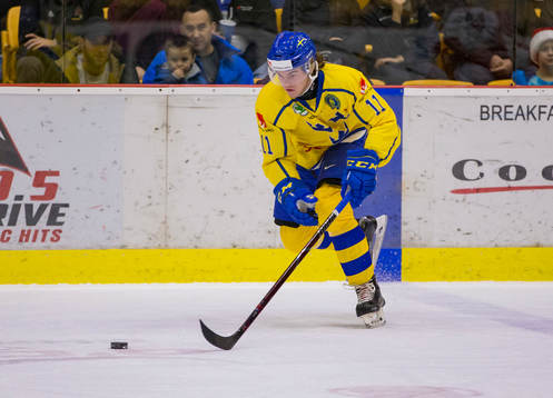 Sweden forward Samuel Fagemo (11)