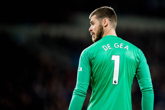 Goalkeeper David de Gea of Manchester United
