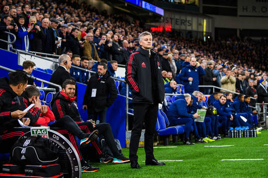 Ole Gunnar Solskjær, manager of Manchester United