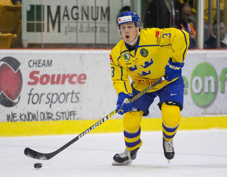 Sweden defenceman Adam Boqvist (3)