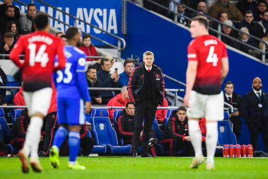 Ole Gunnar Solskjær, manager of Manchester United