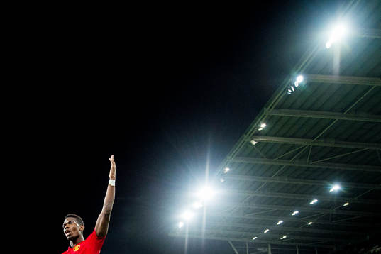 Paul Pogba of Manchester United celebrates