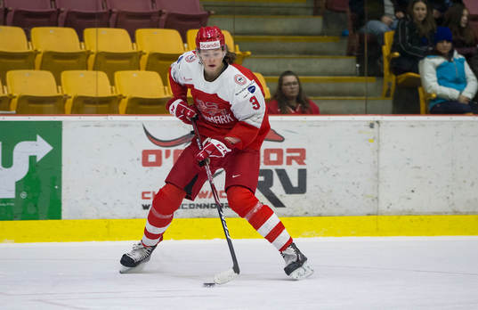 Denmark defenceman Malte Setkov (3)