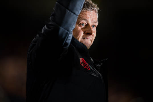 Ole Gunnar Solskjær, manager of Manchester United