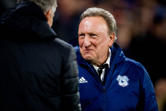 Neil Warnock, manager of Cardiff